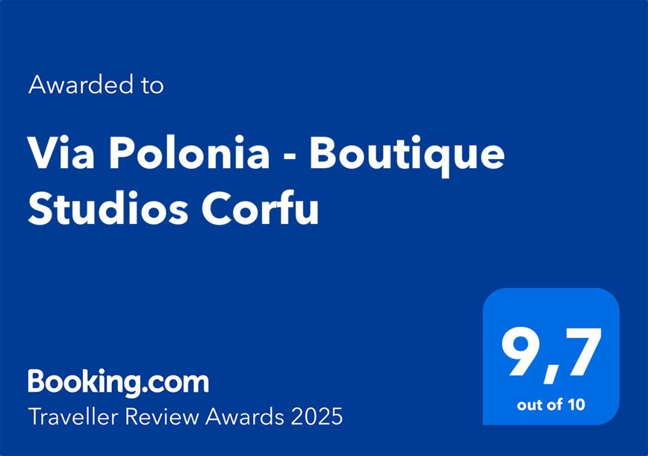 Via Polonia - Boutique Studios Corfu Agios Georgios  Dış mekan fotoğraf